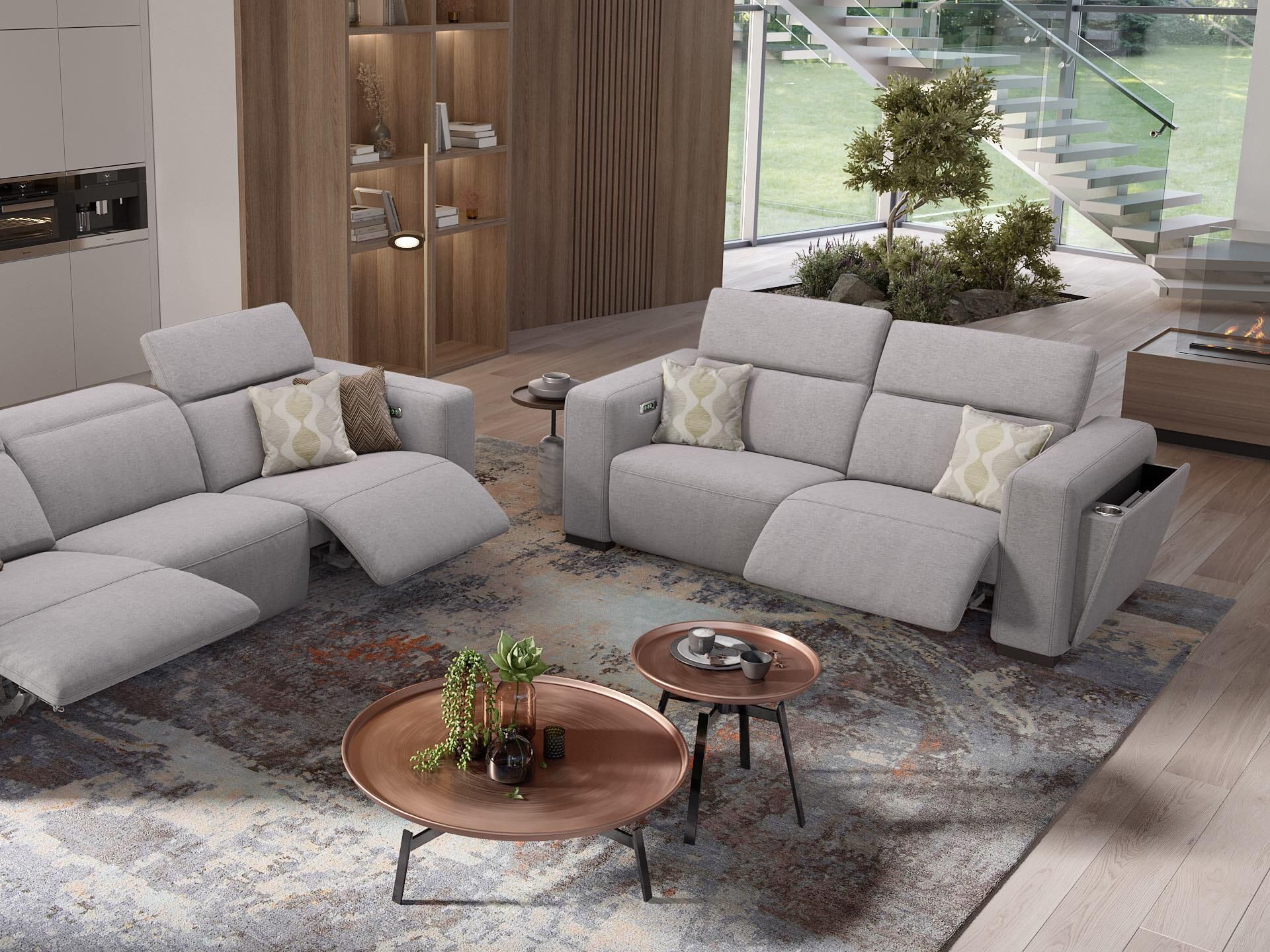 3-местный тканевый диван Sofanella Анкона ARCH-00058681 - Вид №5