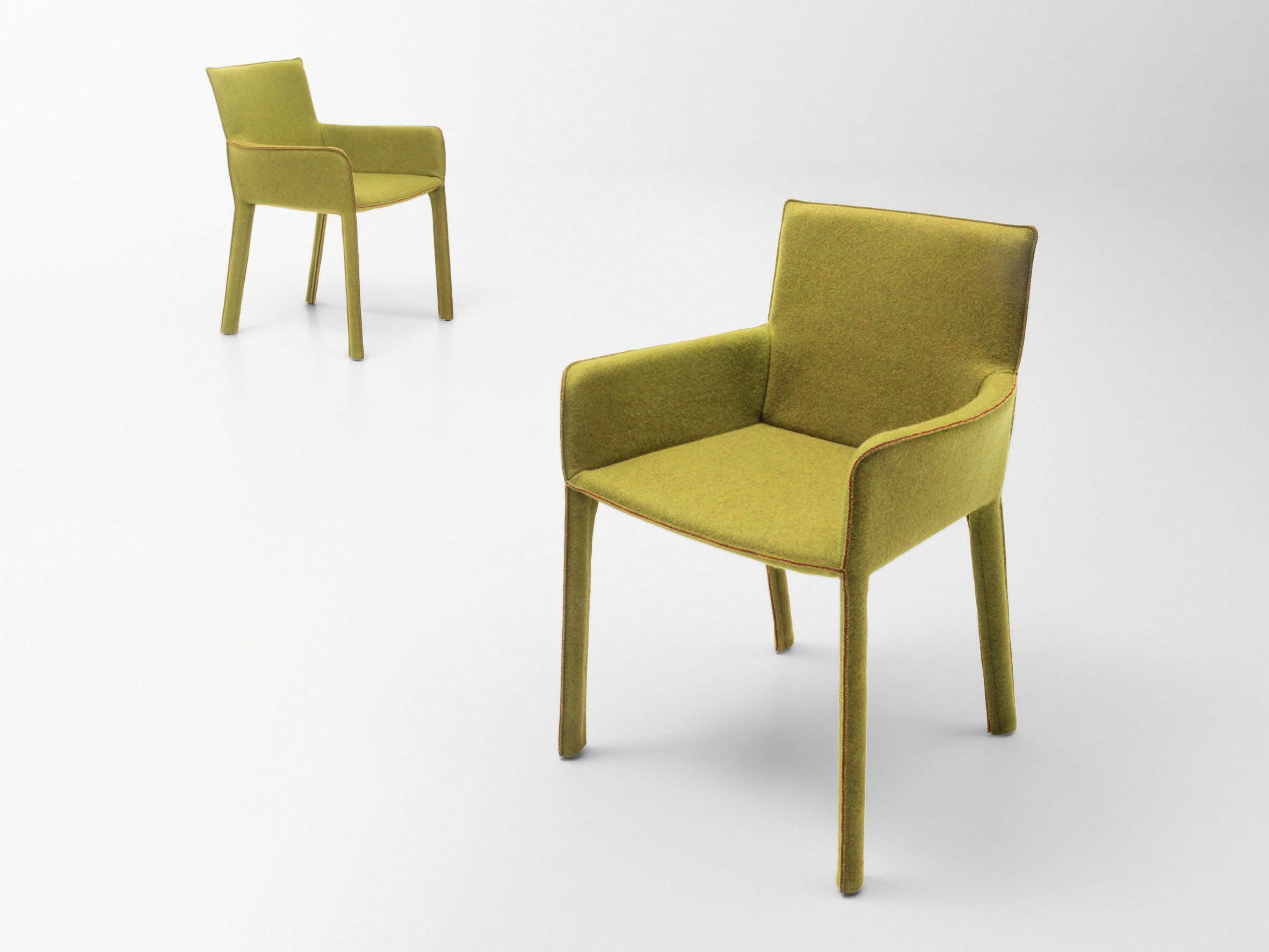 Тканевый стул с подлокотниками Paola Lenti MIA ARCH-00149121