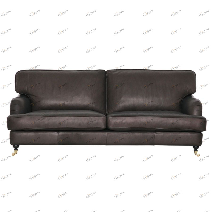 Диван Howard, трехместный, темно-коричневый Sits S1232