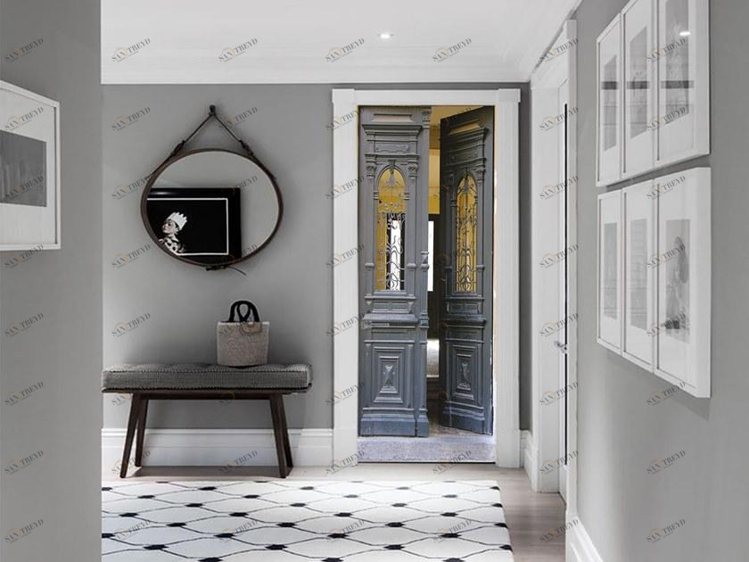 Creativespace Наклейка на дверь Cover door sun-id-1344663