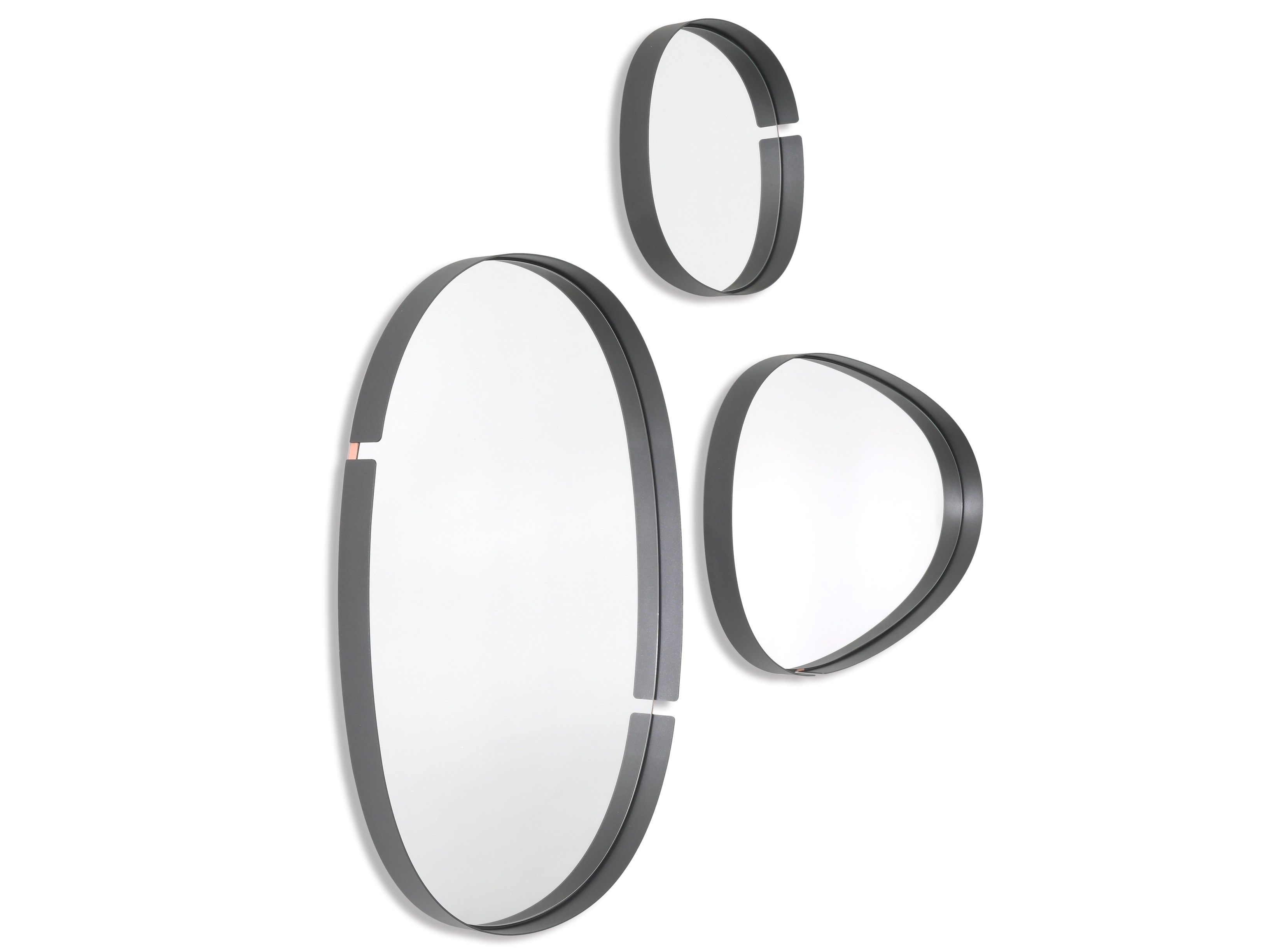 Настенное металлическое зеркало с рамкой RIFLESSI Lumiere ARCH-00057194 - Вид №1