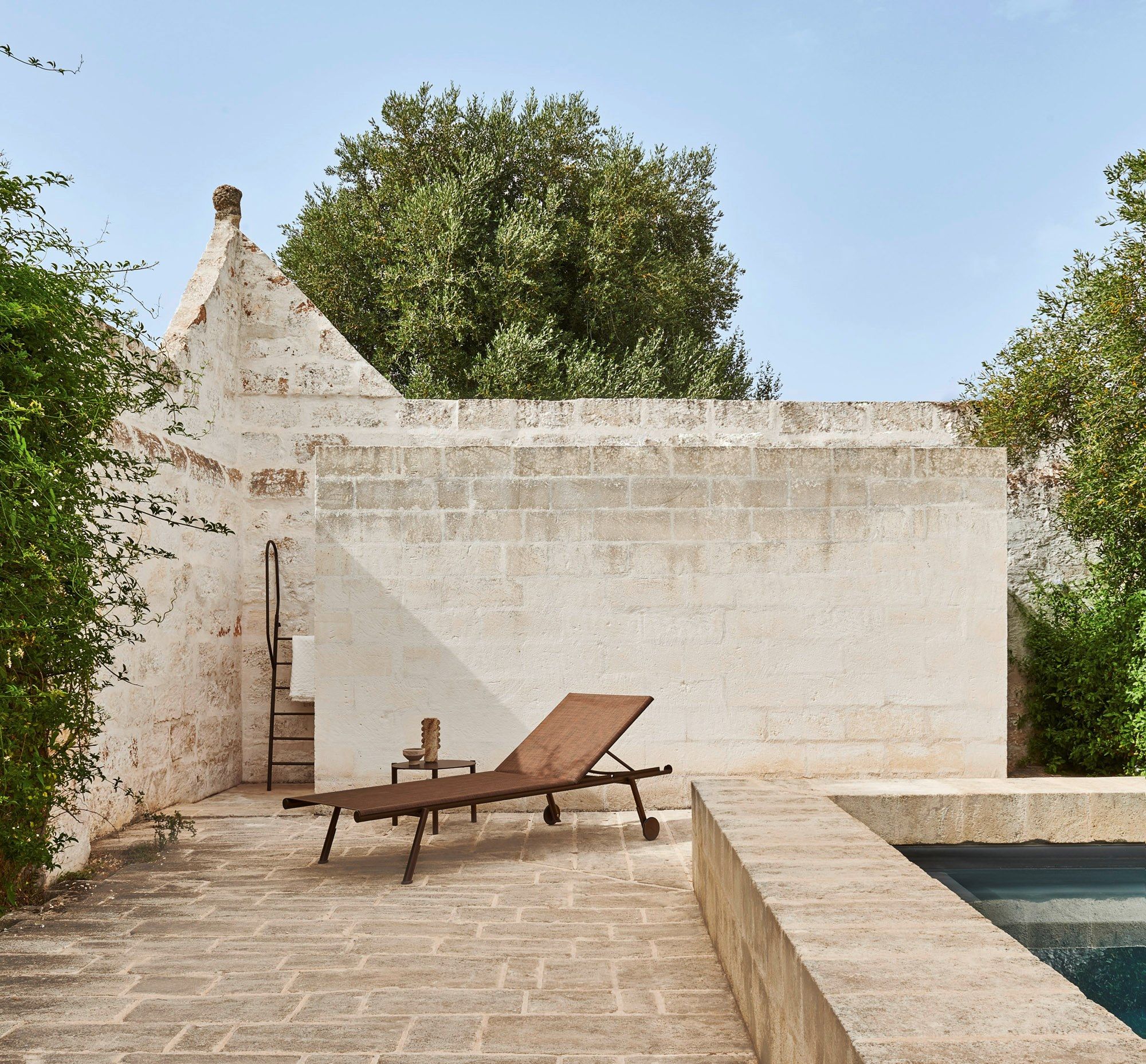 Алюминиевая кровать с порошковым покрытием с откидывающейся спинкой с колесами Varaschin ARCH-00107692 - Вид №1