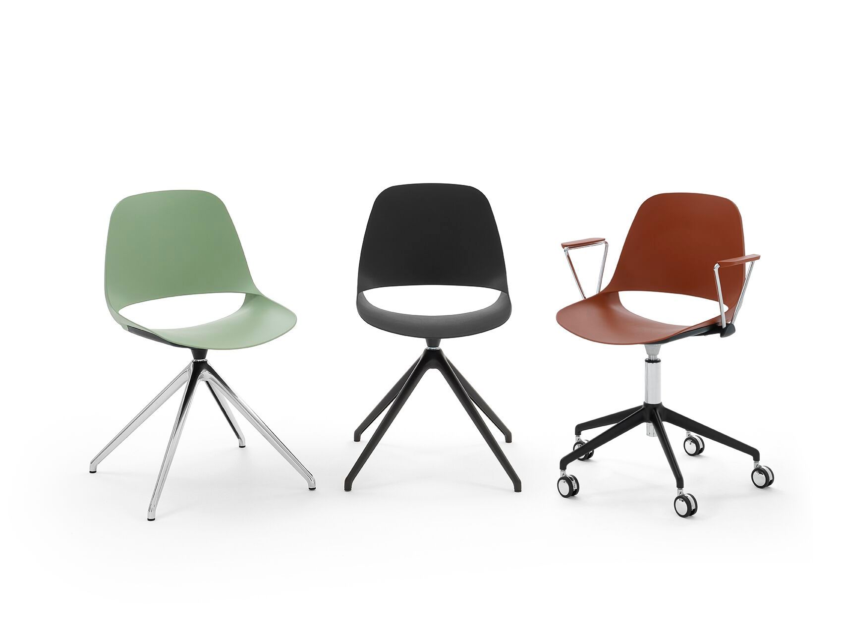 Вращающееся офисное кресло из полипропилена Diemmebi ARCH-00119638 - Вид №1