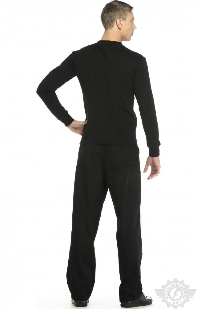 66321 Толстовка черная  Одежда для промоакций  размер 2XL (108) Спецодежда  - Вид №6