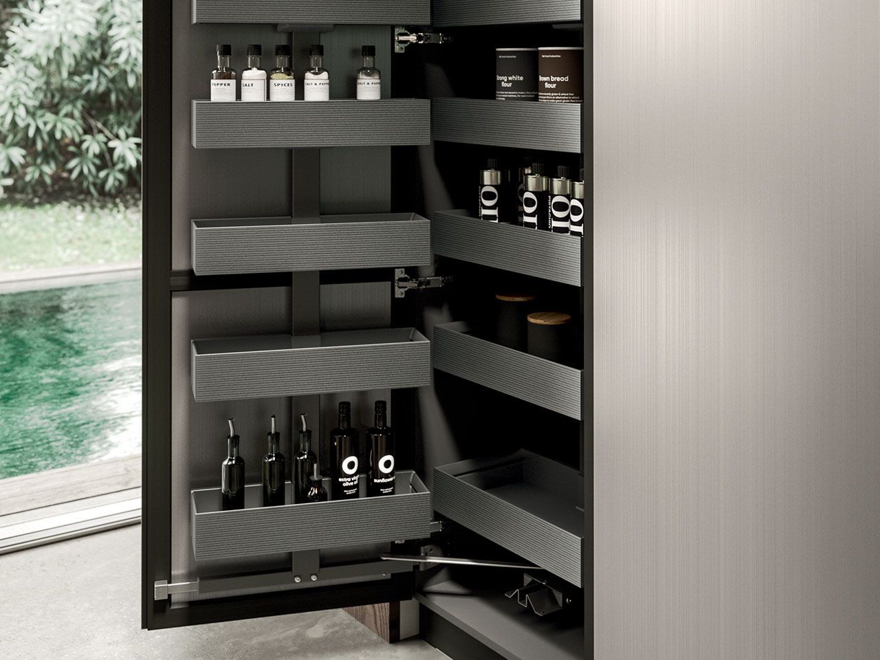 Встроенная кухня с островом Arrital Ak_04 ARCH-00032596 - Вид №7