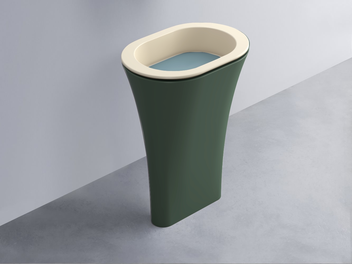 AMLA65-LN+AMPILO-PL+AMCOLO-MU Раковина Amedeo Ovale отдельностоящая cielo Enjoy + Amedeo Ceramica Cielo
