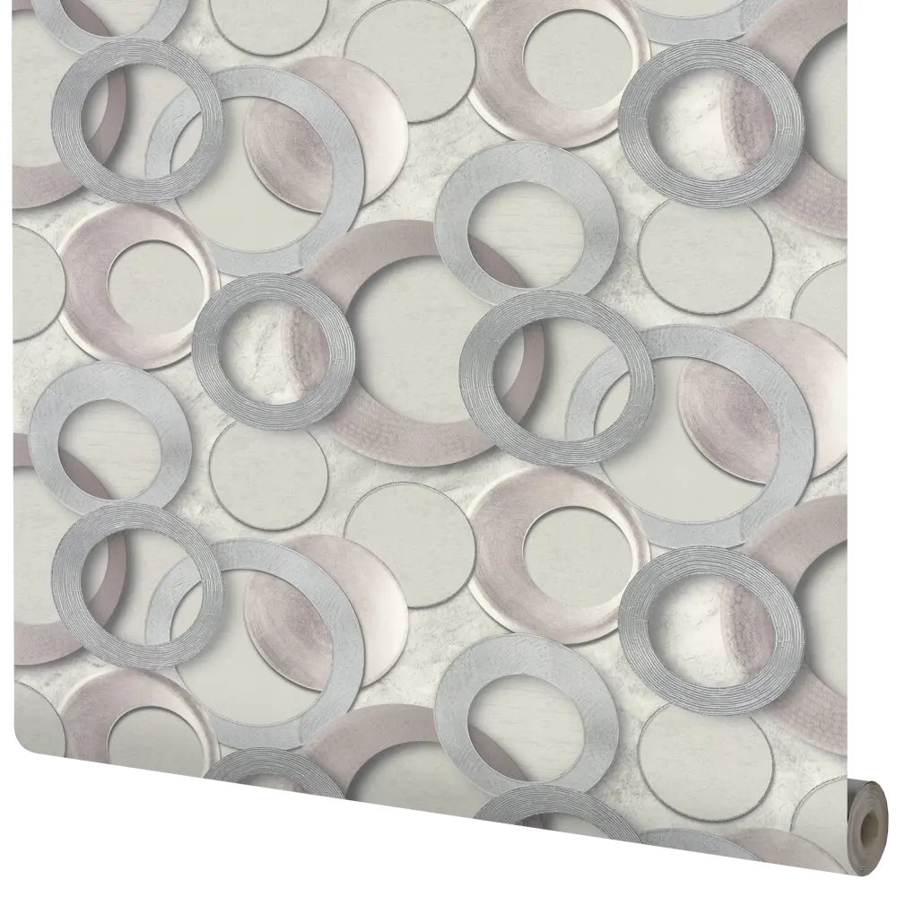 Обои флизелиновые Wall Decor Турин бежевые 1.06 м 75156-45 85310430 STLM-2184850