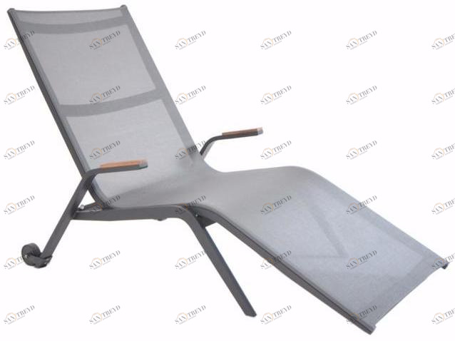 FISCHER MÖBEL Лежащий алюминиевый шезлонг Atlantic sun-id-1409284