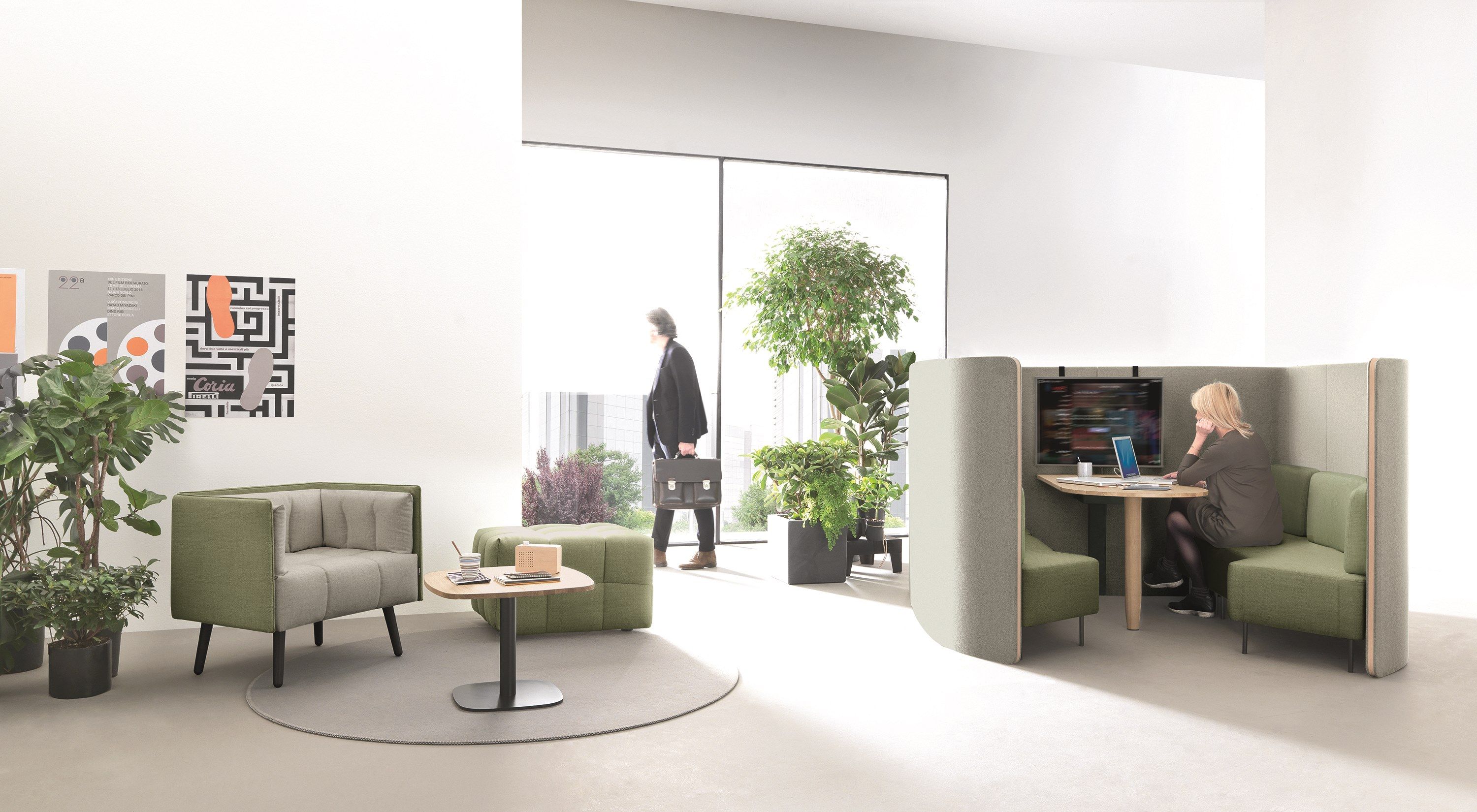 Акустическая ткань офис остров для встречи Martex ядро ARCH-00146543 - Вид №1