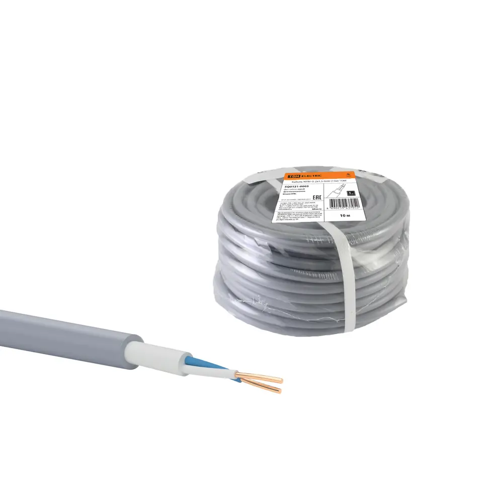 Кабель Tdm Electric NYM 2x1.5 10 м ГОСТ цвет серый STLM-2082883 - Вид №2