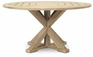 Ethimo Круглый садовый стол из тика Cronos Cstt0100