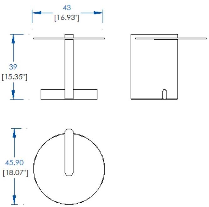 Roche Bobois Сервиз круглый стеклянный Paris paname sun-id-1359847 - Вид №4