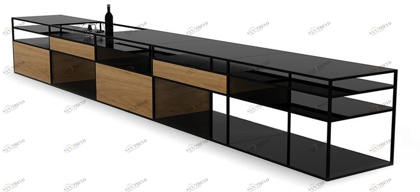 B&T Design Модульная тумба под телевизор sun-id-1374488