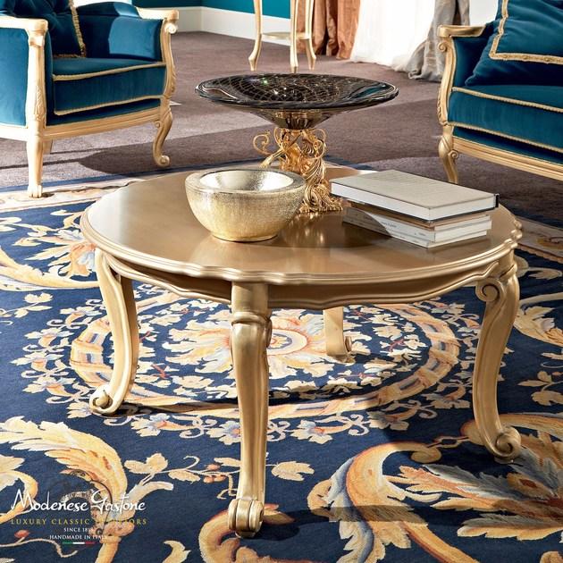 Modenese Gastone Низкий круглый журнальный столик для гостиной Bella vita sun-id-1367897 - Вид №1
