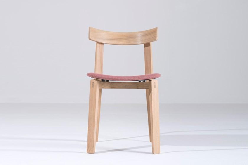 Gazzda Стул с открытой спинкой, обитый тканью Nora sun-id-1490014 - Вид №2