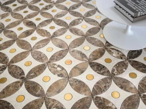 Lithos Mosaico Italia Мраморный пол Acqualine