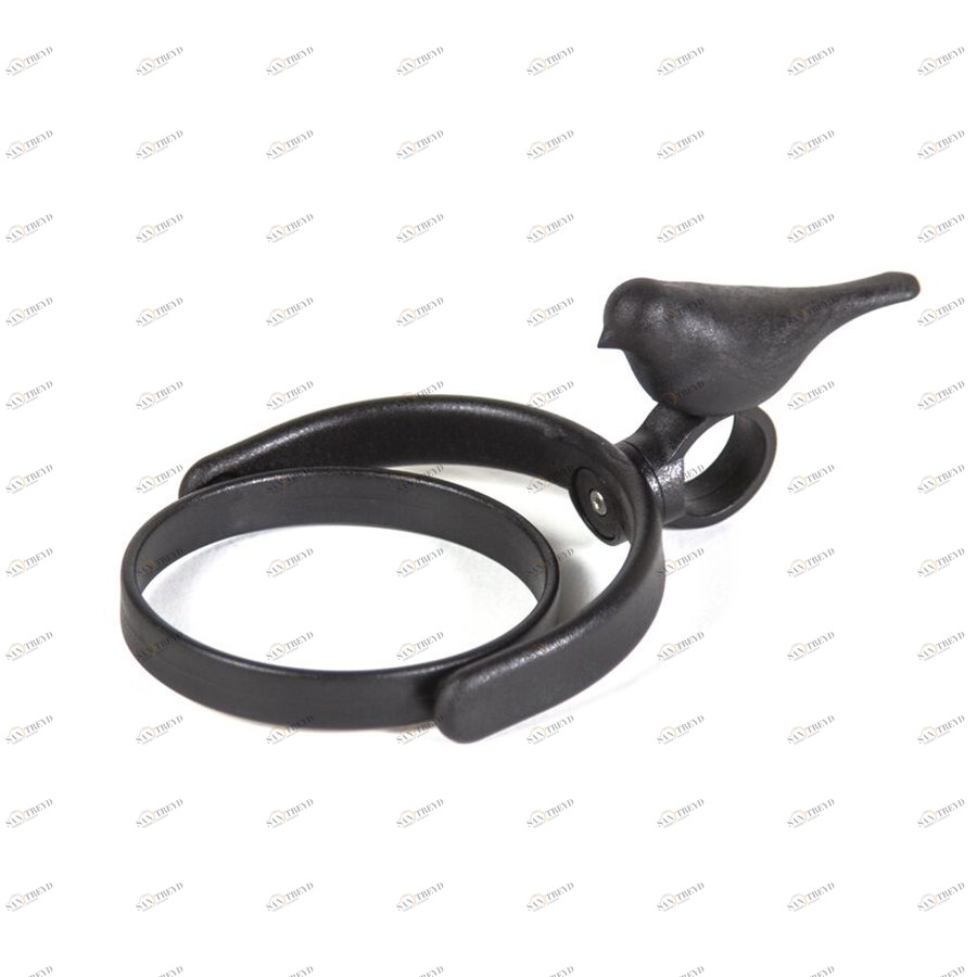 Держатель для стаканов bird, черный QUALY ДИЗАЙНЕРСКИЕ 300568 Черный 