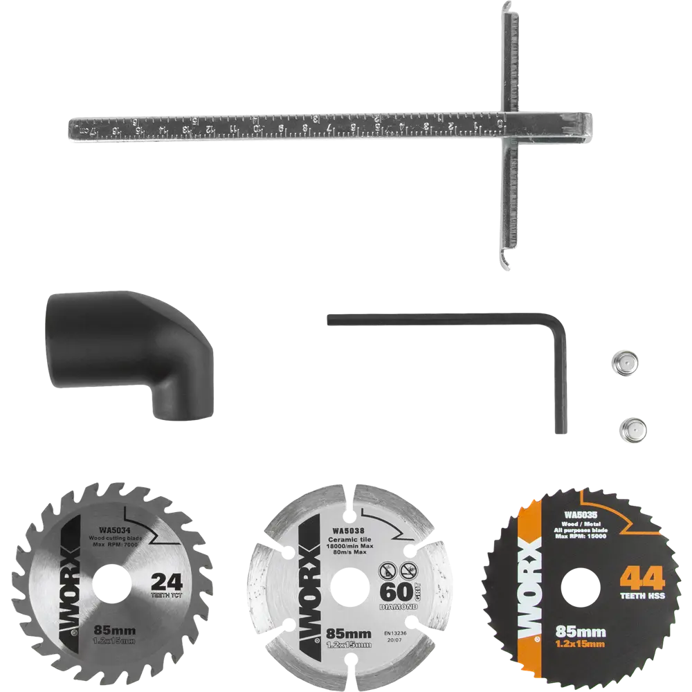 Мини-пила циркулярная погружная Worx WX426, 400 Вт, 85 мм STLM-2096085 - Вид №5