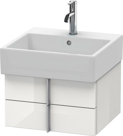 VA628401212 Тумбочка подвесная Vero Air #VA6284 484 x 431 мм Дуб брашированный, натуральный шпон Duravit - Вид №2