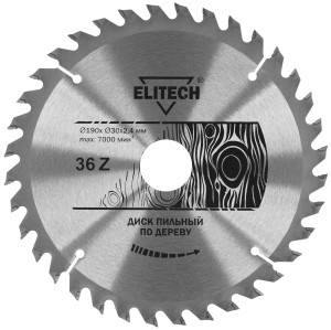 Диск пильный Elitech 1820.054400 9187610