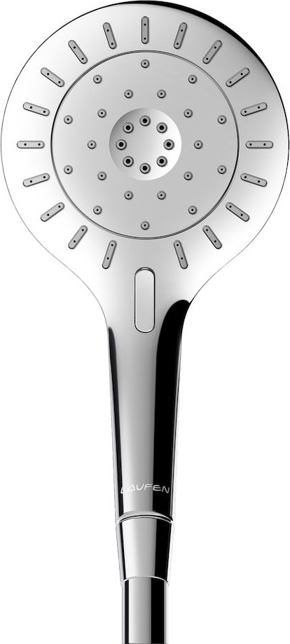 H3619820043711 MyTwin120, душевая насадка с RubiClean, Ecochoice, 3 типа струи, хромированная LAUFEN PRO