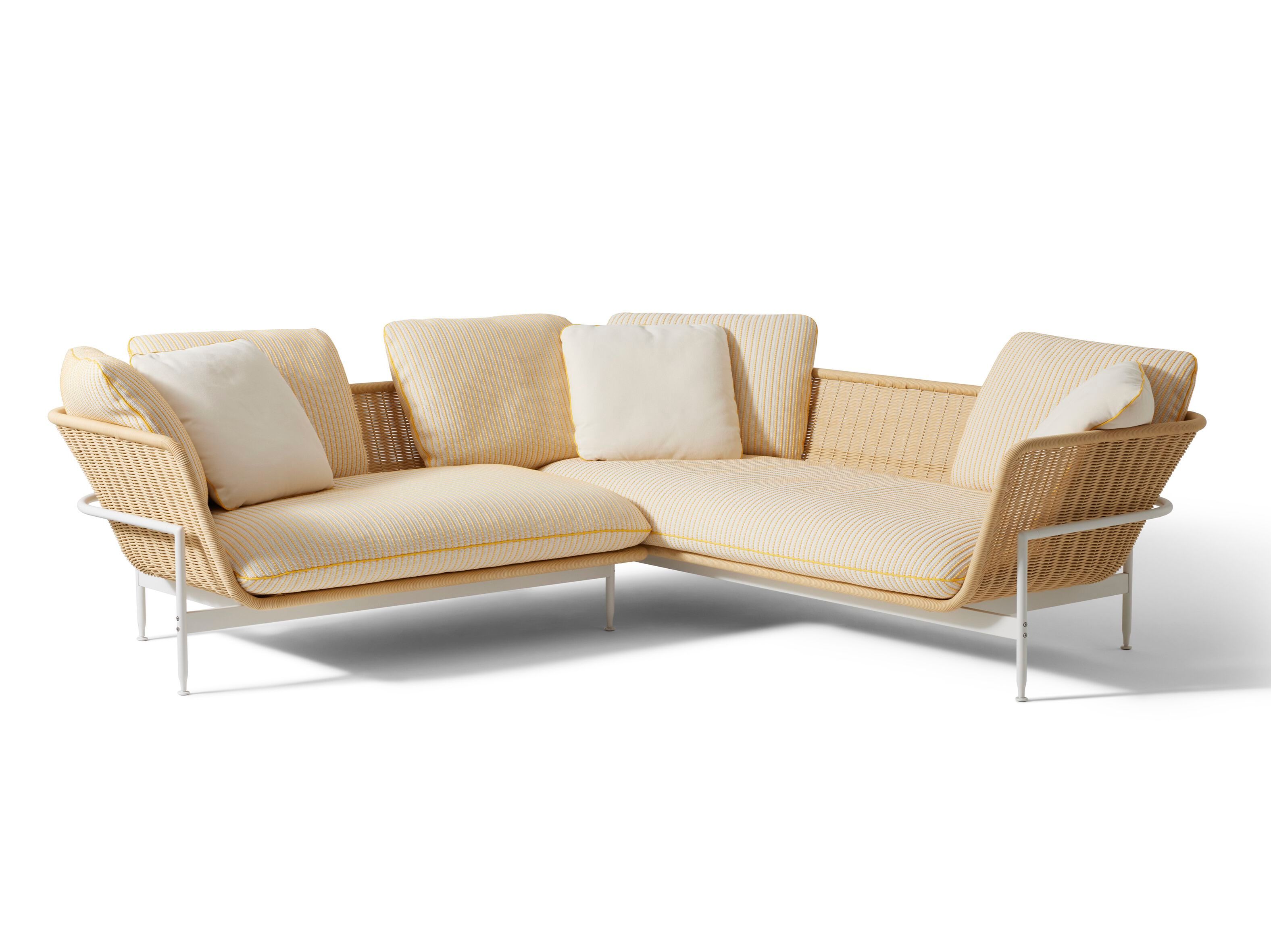 Тканевый съемный модульный садовый диван CASSINA Esosoft Outdoor ARCH-00149789