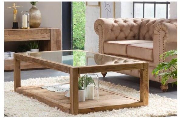 Arrediorg.it® Прямоугольный журнальный столик из массива дерева Woodside Ah722 table  - Вид №2