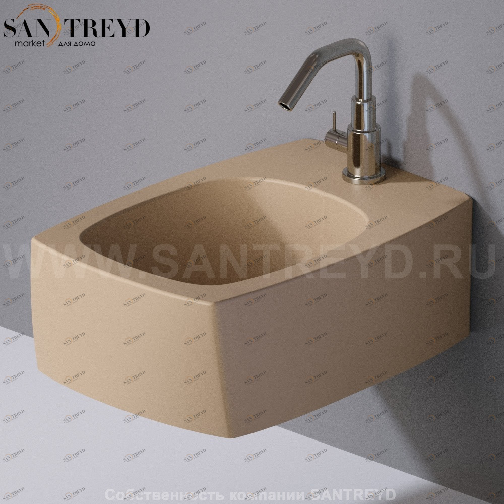 S572131 Биде подвесное SQUARE A. e T. Italia AeT ITALIA