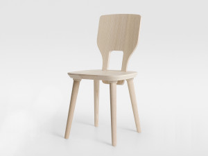 Стул из массива дерева