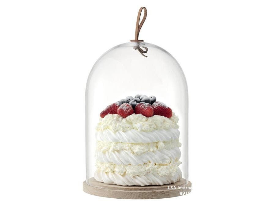 Крышка из дутого стекла с ясенем-Ø 22 см LSA Ivalo ARCH-00024812 - Вид №1