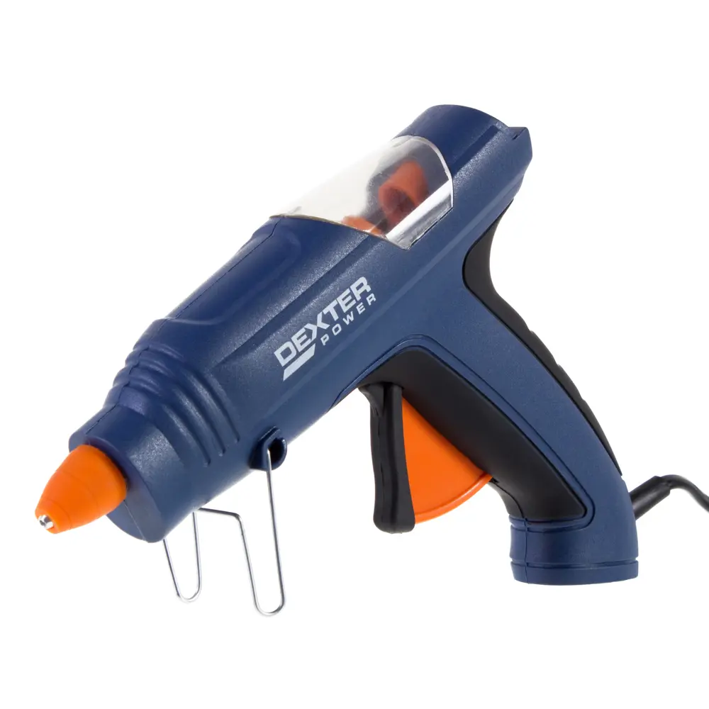 Пистолет клеевой Dexter 200 Bт для стержней 11 мм, 12 стержней DEXTER POWER STLM-2025050 - Вид №1