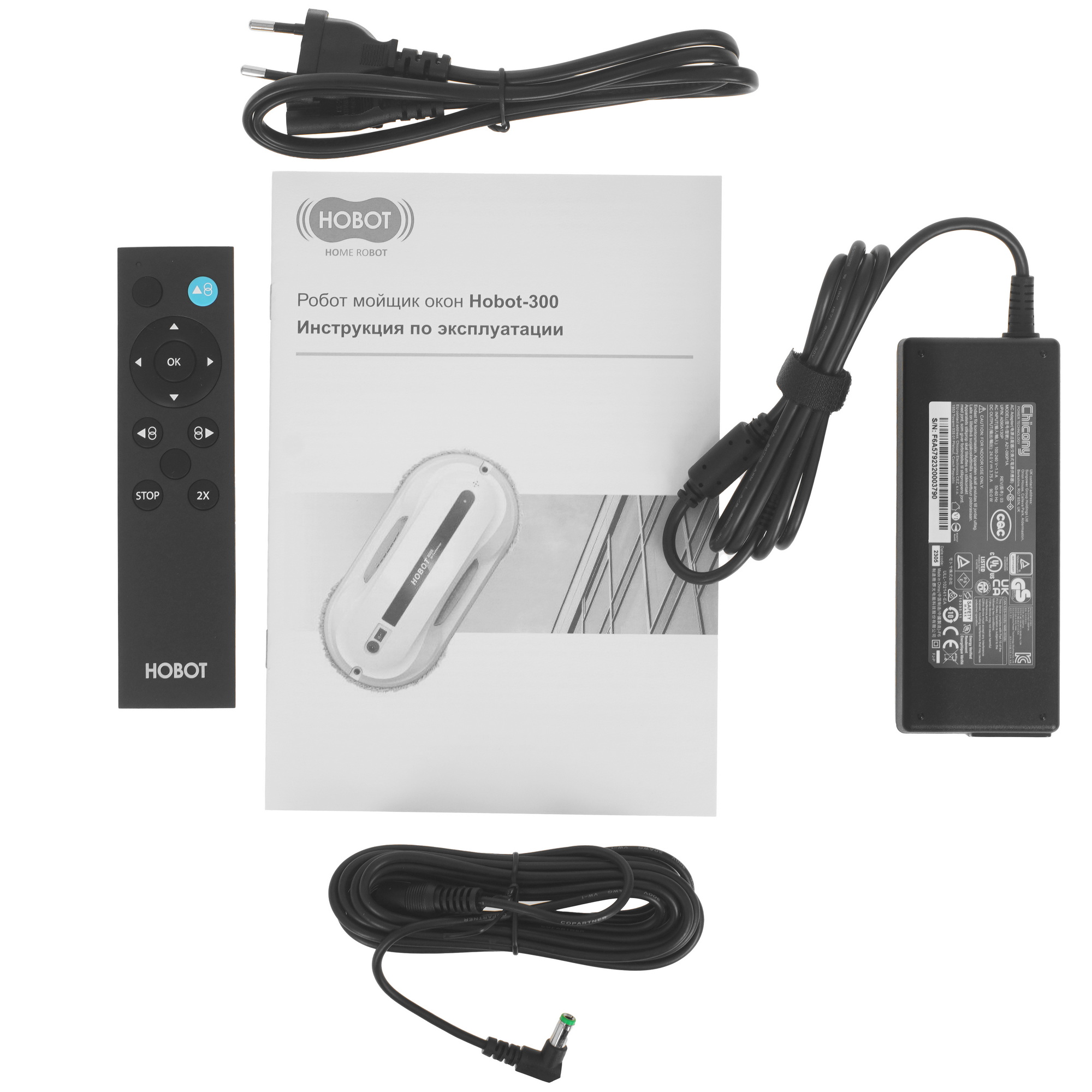 9225020 Робот-мойщик окон HOBOT-300 белый STDN-0069639 - Вид №6