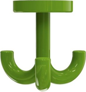 477.90.051 тройной крючок HEWI System 111 | Polyamid  - Вид №11