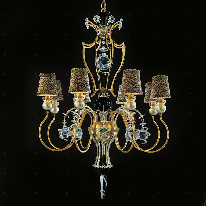Люстра 53508-22 H Leopard от Schonbek золото SCHONBEK ДИЗАЙНЕРСКИЕ 246689 Золотой 