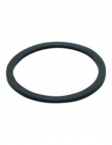 045200 005 01  Плоская прокладка для дна сифона из латуни для умывальника или наклонного, Д. 48,8 x 42 x 2 мм, 2 шт. Valentin Чернить