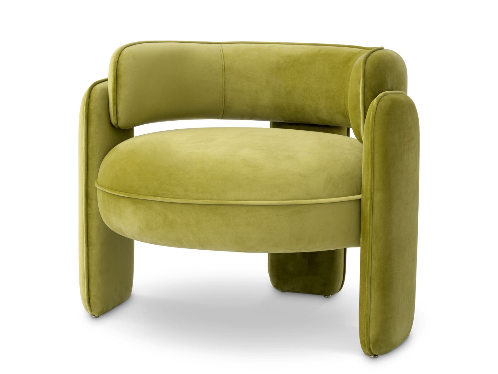 Бархатное кресло с подлокотниками Eichholtz CHAPLIN ARCH-00151247