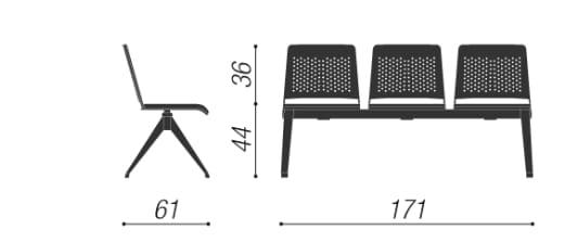 Сидя на полу бар Moschella NEXO ARCH-00152157 - Вид №4