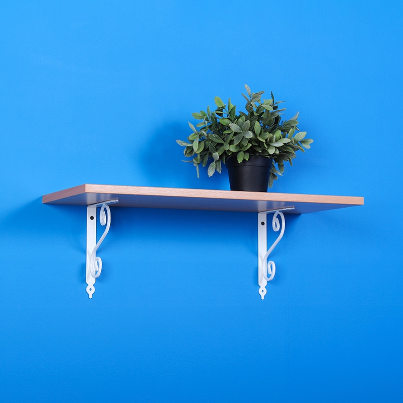 Полка прямоугольная , 800x250x16 мм, бук LJPS0314 Public Steel Россия  - Вид №4