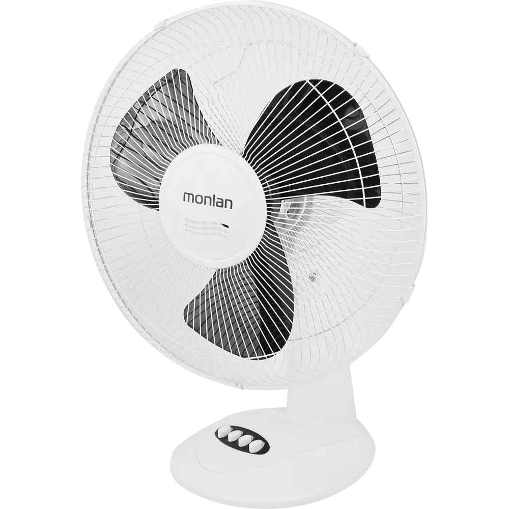 Вентилятор настольный Monlan MT-50BW 50 Вт 53 см цвет черно-белый 84266577 STLM-2183884 