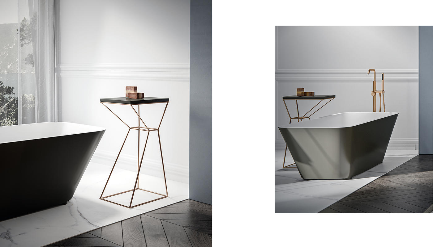 ED-ST15 Edone Ванны Alfa Essential АЛЬФА ЭССЕНЦИАЛ Размещение в центре комнаты  - Вид №3