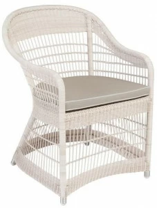 Kok Maison Садовый стул с подлокотниками Biarritz 438wh + c438