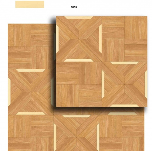 Художественный паркет Da Vinci Щитовой 26-510 Дуб (Гладкая) 500х500 мм 26010510 - Вид №1