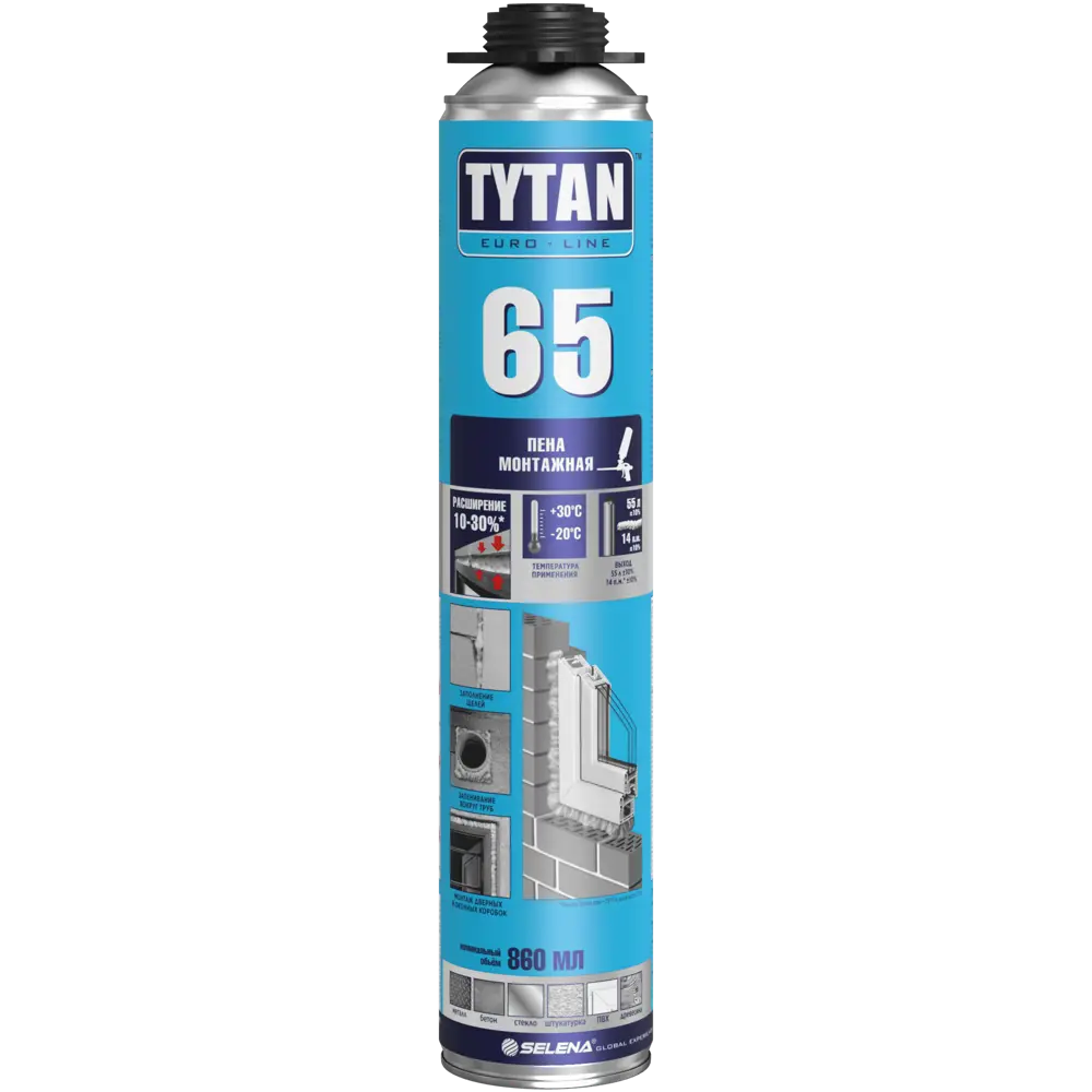 Tytan Professional Winter -65°C Монтажная пена для окон и дверей 85544068 STLM-1447253