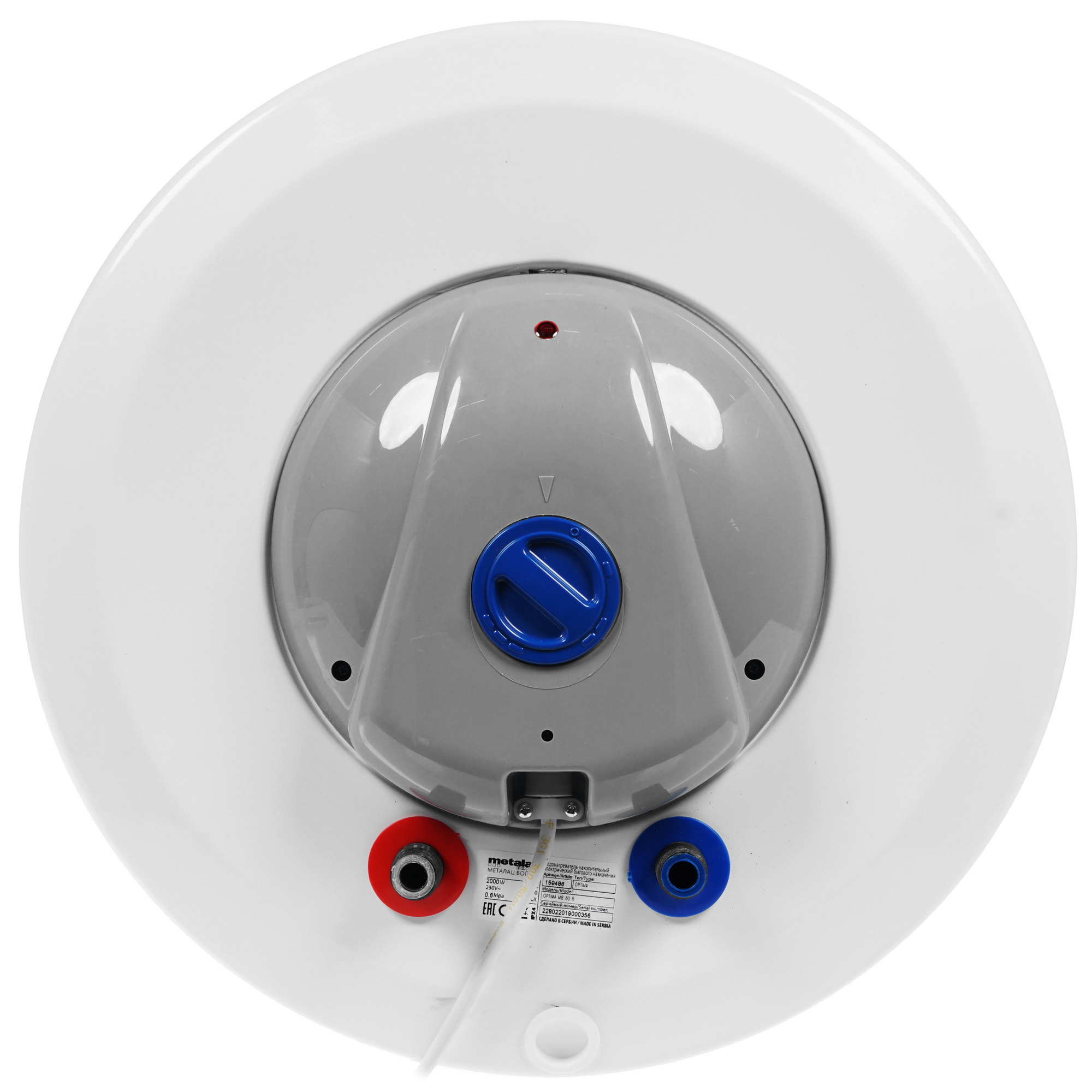 1202285 Водонагреватель электрический Metalac OPTIMA MB 80 R STDN-0088859 - Вид №3