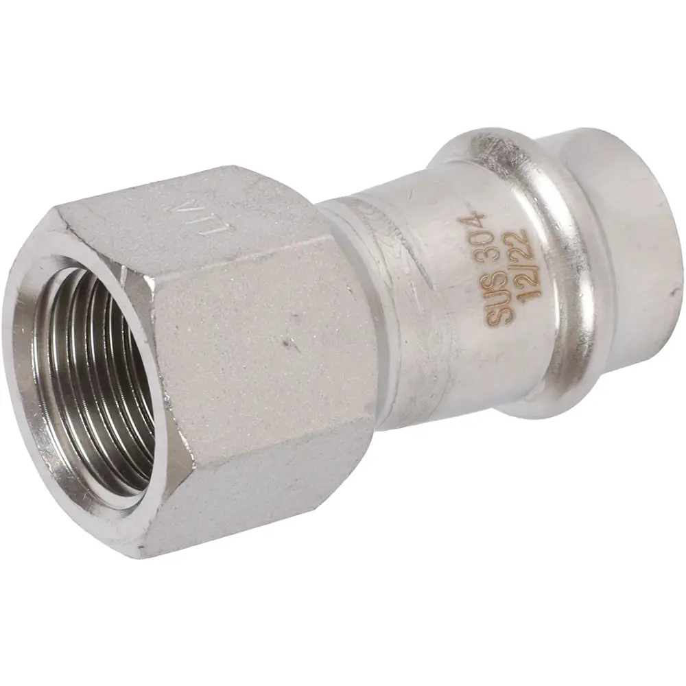 Муфта переходная Rommer 1/2"x18 мм ВПр-ВР нержавеющая сталь 88011261 STLM-2150622 