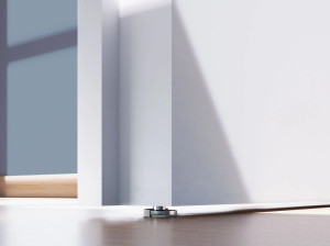 Магнитный дверной стопор для пола