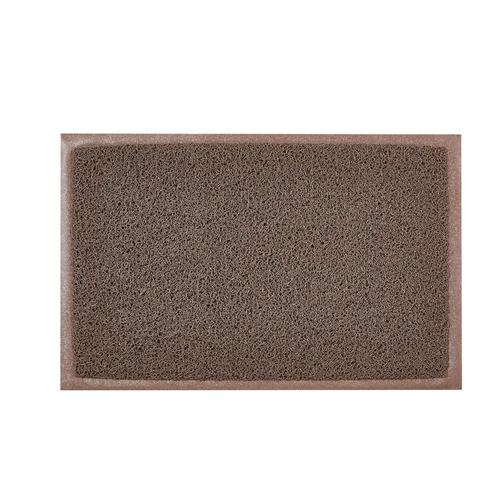 Коврик Inspire Vinyl Diamond 60x90 см ПВХ на виниле цвет коричневый 82386009 STLM-2057467 