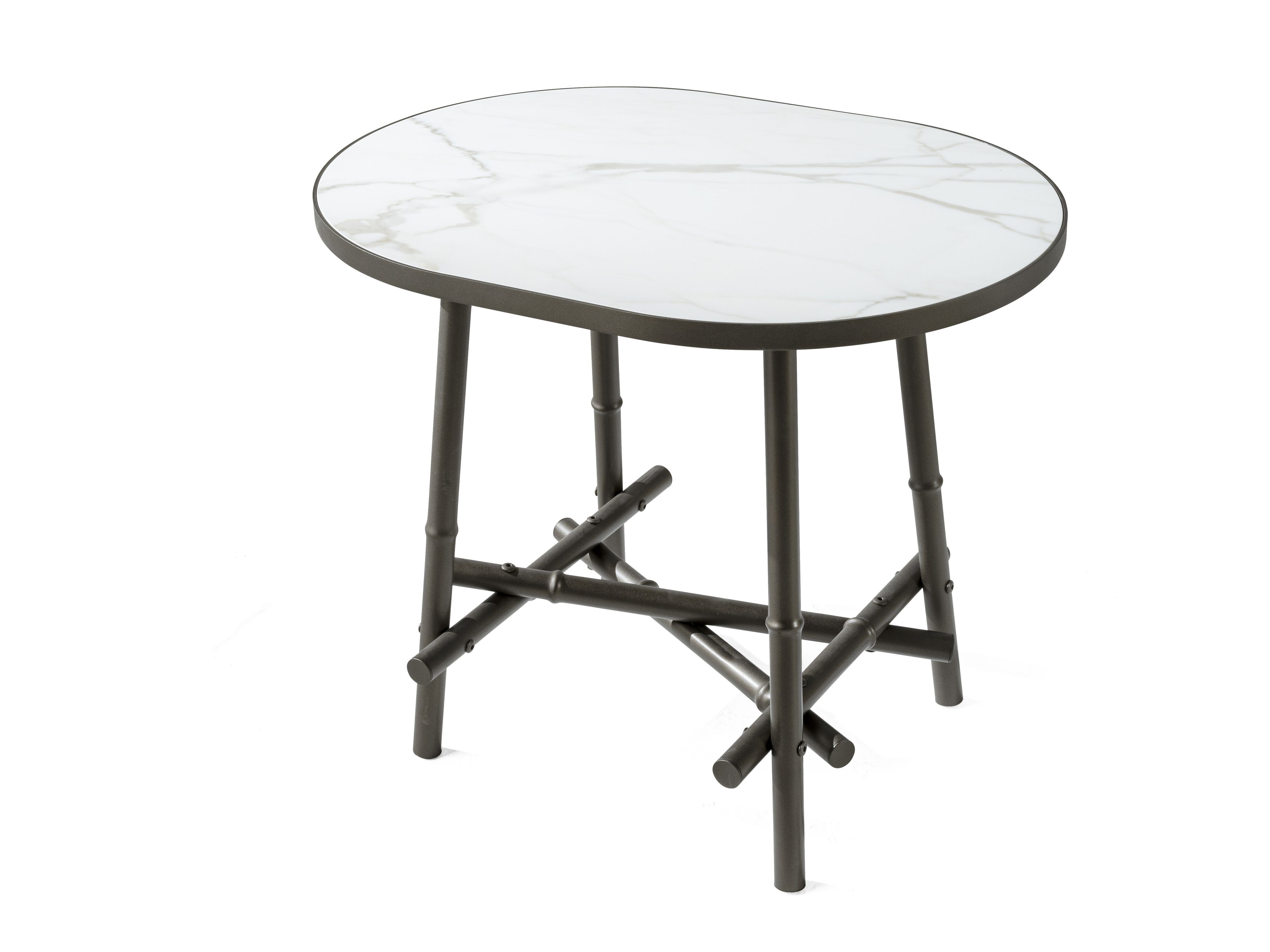 Латунный овальный садовый журнальный столик ETRO Home Interiors дали ARCH-00006079