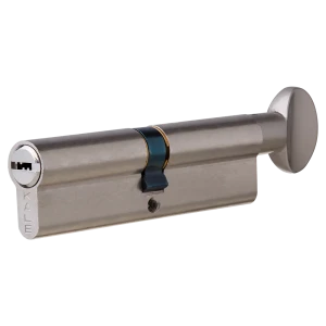 Цилиндр Kale 164BM-100-C-NP, 45х45 мм, ключ/вертушка, цвет никель 82394702 STLM-2031380