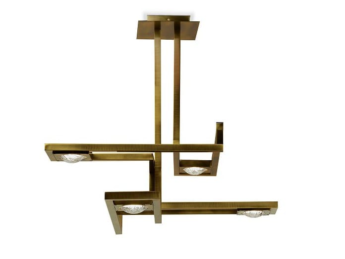 Латунный светодиодный подвесной светильник MARIONI Сесиль ARCH-00109311